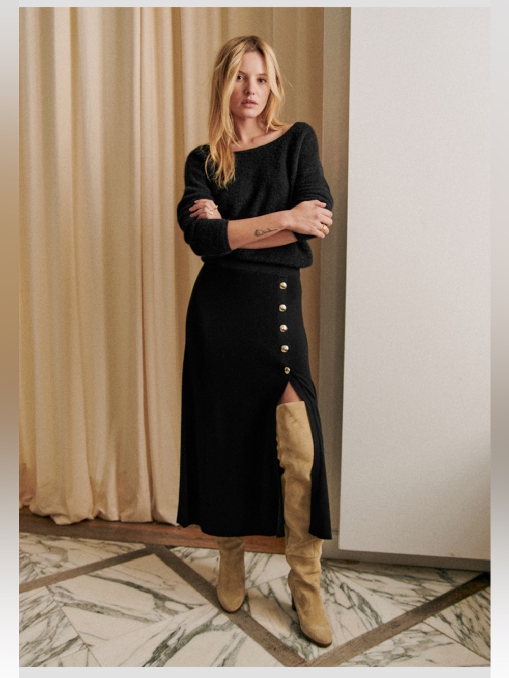 NWT SÉZANE MATTIA SKIRT XS